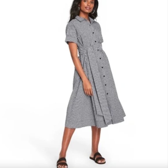 Lisa Marie Fernandez Dresses & Skirts - Lisa Marie Fernandez Cotton Gingham Check Dress Large